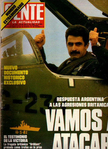Revista Gente Nr. 878 20 Mayo 1982 - Vamos A Atacar 0