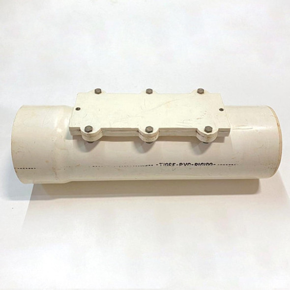 Tê Inspeção Esgoto 150mm Tigre Com Parafusos Modelo Antigo 0