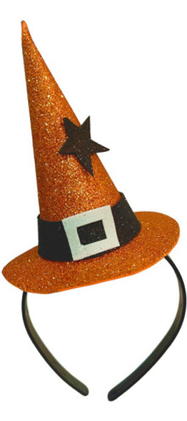 6 Vinchas Sombreros Brujas Moños Cotillon Fiestas Halloween 1