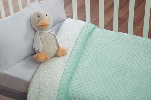 Jean Cartier Frazadas B.b Dots Verde Agua 90 X 110 Cm 0