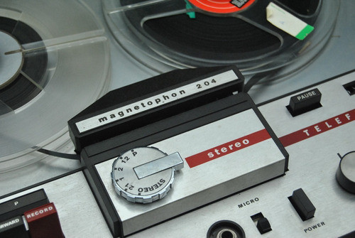 Antiguo Pasa Cinta Telefunken Vintage Funciona Viejo Retro 1