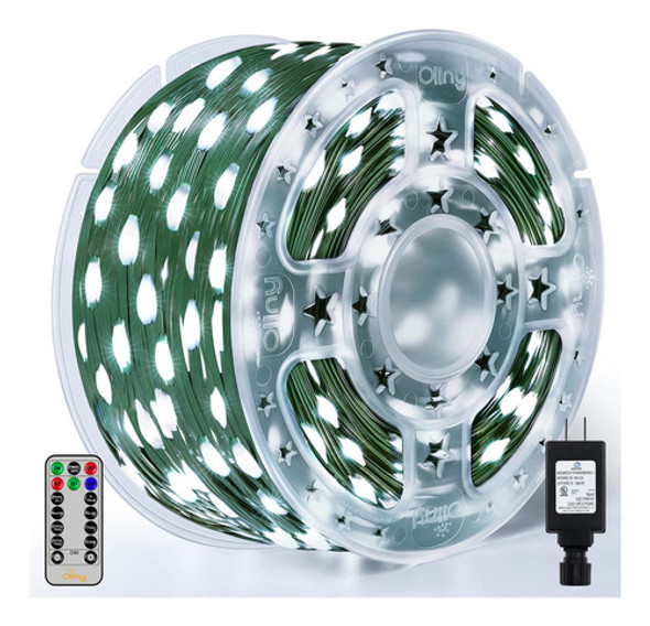 Ollny Luces De Navidad Para Exteriores, 1000 Led, 330 Pies, 0