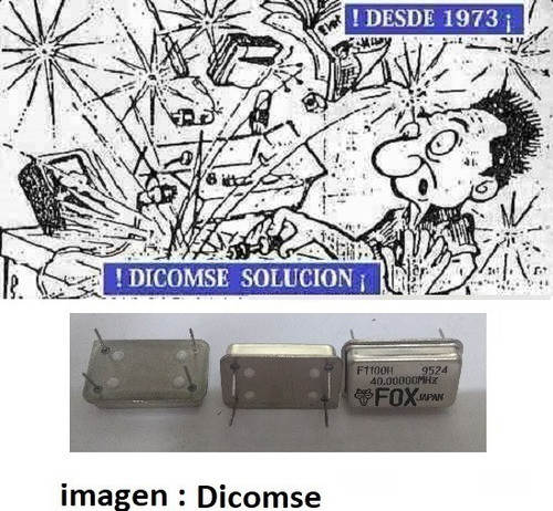 F1100h  F1100 Cristal Fox 40 Mhz   Japon 0