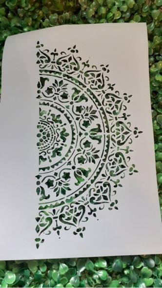 Stencil Media Mandala Modelo 14 1