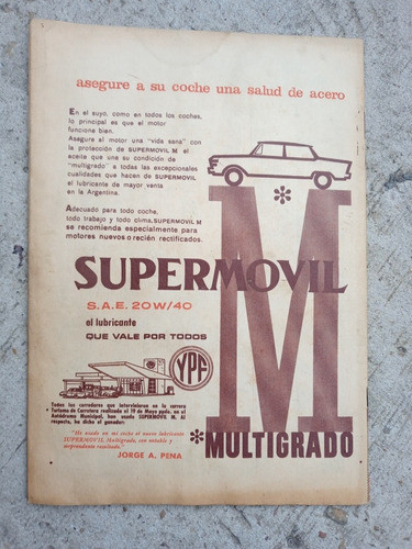 Coche A La Vista N.191 Junio 1963 Stirling Moss Se Divorcia 1