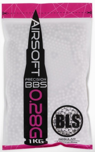 Balines 6mm 0.28g Bls Precision White 1 Kg 0