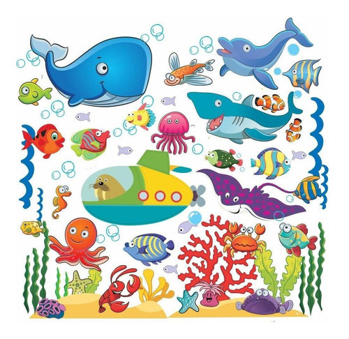 Vinilo Decorativo Pared [72zzbq5y] Oceano 0