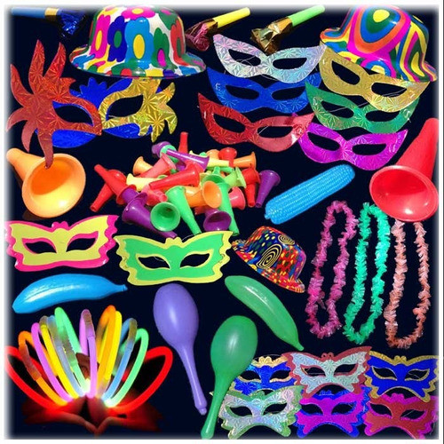 Combo Cotillon Carioca 230 Articulos Para #tu-fiesta-unica 0