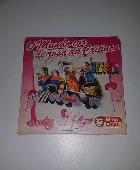Ep Elma Chips - O Mundo Cor De Rosa Da Criança - 1985 - Leia 0