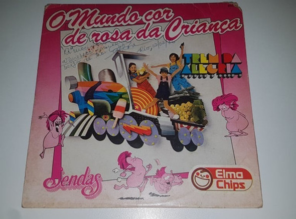 Ep Elma Chips - O Mundo Cor De Rosa Da Criança - 1985 - Leia 1