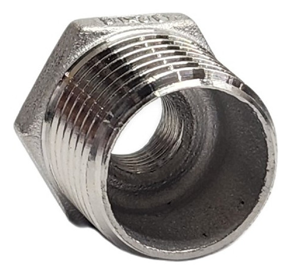 Bucha De Redução De Inox 316 De 1/2 Para 1/8 Bsp 0 Bucha De Redução De Inox 316 De 1/2 Para 1/8 Bsp 0