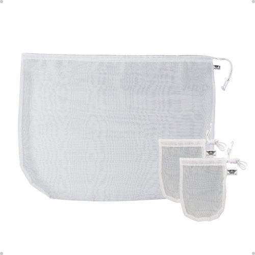 Grain Bag Nº38/40 38 A 45 Litros + 2 Hop Bags Cerveja Biab 0