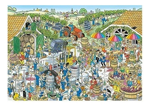 Puzzle 3000 Piezas - Comic Puzzle - Jumbo - Winery 1