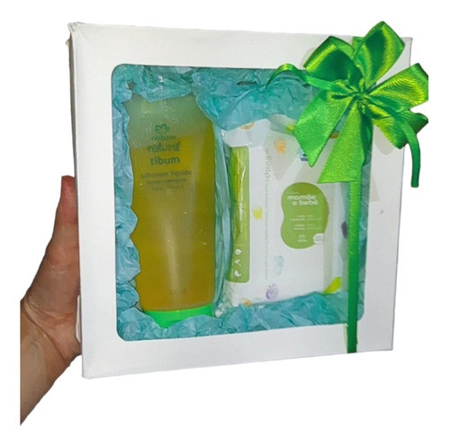 Presente Infantil Sabonete Naturé+toalha Umidecido Ofertaço 0