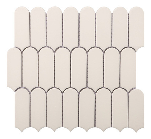 Fika Porcelanato Malla Vanilla White Mate 29.6x28 0