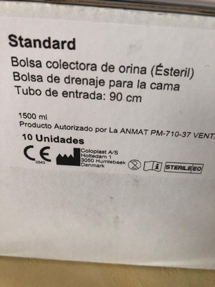 05063 Caja De Bolsas De Orina De Cama X 10 Unidades 1