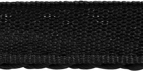Trims By The Yard Emmerson 1/4  Twisted Lip Cord Trim, Negro 1