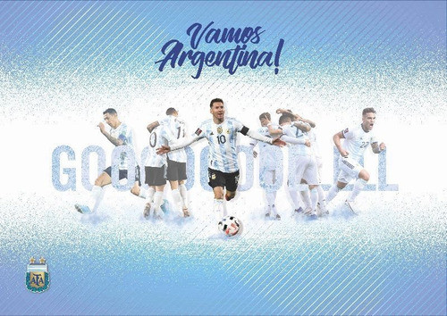 Papel Mural Selección Argentina 4 0