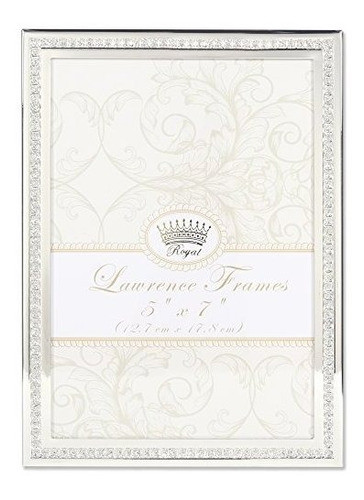 Lawrence Marcos Lawrence Royal Diseños 5 X 7 Dazzle Plata Y 0