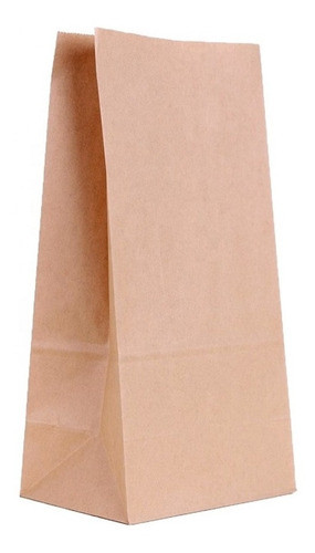 Bolsas Fast Food En Kraft Marrón 26 X 40 Cm 100 Unidades 0