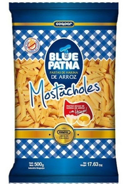 Fideos Mostacholes Harina De Arroz Sin Tacc Blue Patna X 6 1 Fideos Mostacholes Harina De Arroz Sin Tacc Blue Patna X 6 1