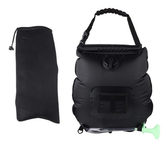 20l Chuveiro Ducha Com Aquecimento Solar Camping Praia Pesca 0
