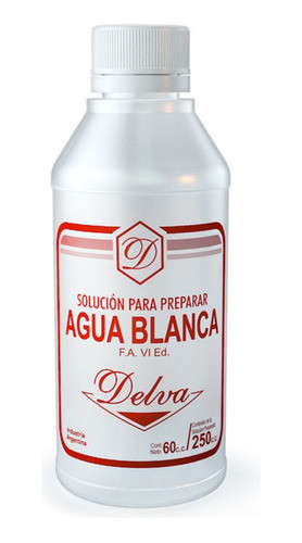 Agua Blanca De Codex Delva Antiseptica 60ml Rinde 250ml 0