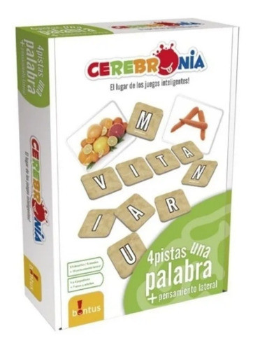 Cerebromania 4 Pistas Una Palabra Bontus - Sharif Express 0
