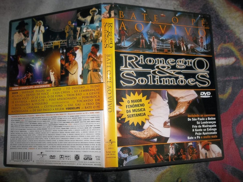 Dvd Rionegro E Solimões Bate O Pé Ao Vivo 0