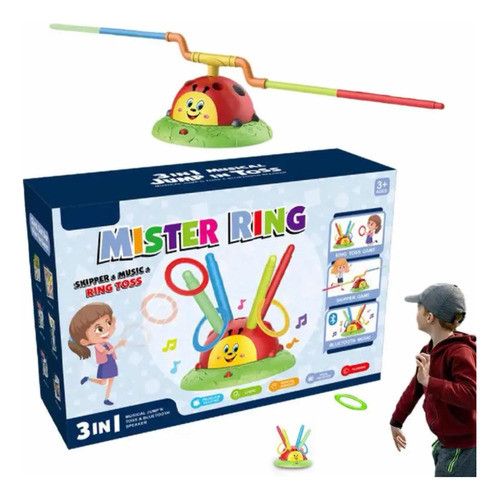 Brinquedo Musical De Atividade Ar Livre Joaninha Bluetooth 0