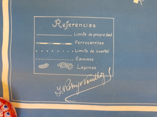 Antiguo Mapa Plano Del Partido De Gral. Madariaga 1