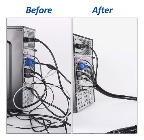 Envoltura De Cable En Espiral - Envoltura De Alambre En Espi 1