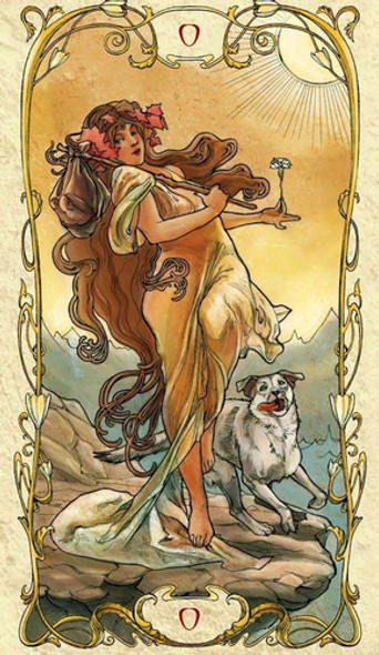 Tarot Mucha, Para Imprimir 0 Tarot Mucha, Para Imprimir 0