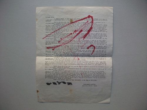 Antiguo Folleto Político Del Municipio De Morón - 1983 0
