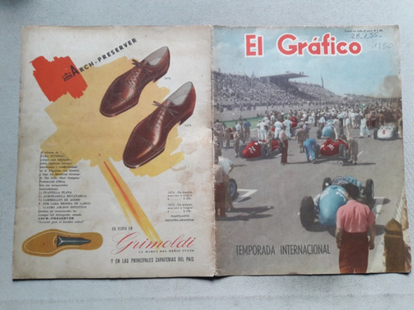 Revista El Grafico N° 1850 Turismo Carretera Oscar Galvez 0