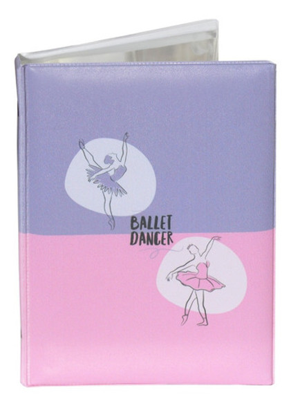 Álbum 15x21 100 Fotos Bailarina Balé Rosa Lilás Ballet Dança 0