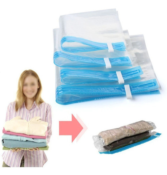 Bolsa De Vacio Para Guardar Ropa Organizadora 70x100 Cm 1 Bolsa De Vacio Para Guardar Ropa Organizadora 70x100 Cm 1