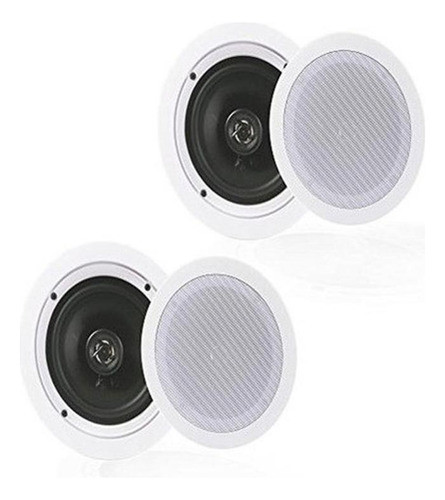 Pyle Pair 525 Montaje Empotrado Inwall De 2 Vias Sistema De 0