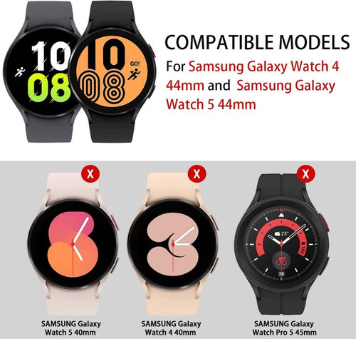 Glass Vidrio Reloj Pantalla Para Samsung Watch 4 5 44mm 0