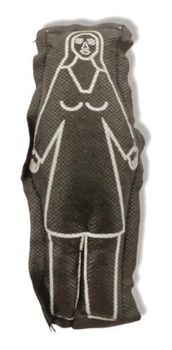 Boneco De Pano P/ Vudu Rituais E Amarração - Casal Preto 1