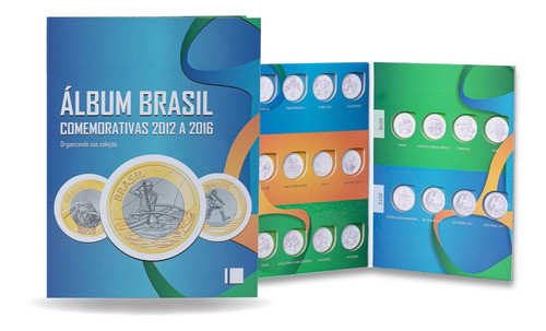 3  Álbuns Porta Moedas Jogos Olímpicos Rio 2016 0