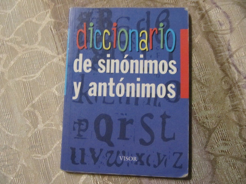 Diccionario De Sinonimos - Antonimos - Paronimos - Visor 0