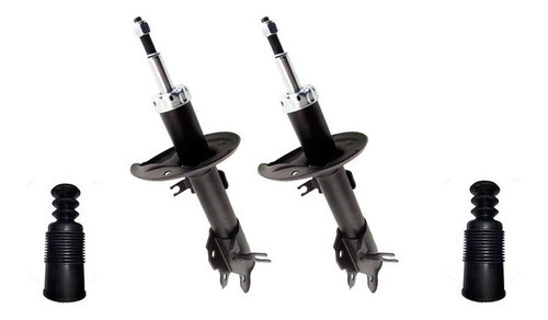 Kit Amortiguadores Delanteros  Fuelle Y Tope  Aveo   5417 0