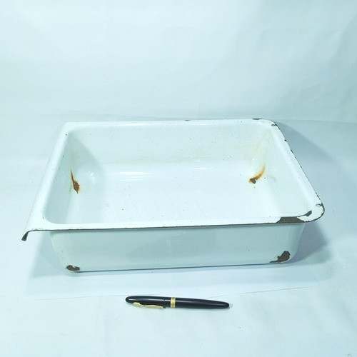 Gaveta Legumes Ferro Esmaltado De Geladeira Antiga Raridade 0