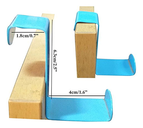 Newferu Sobre La Puerta Panel De Pared Cúbico Gancho Para Co 1