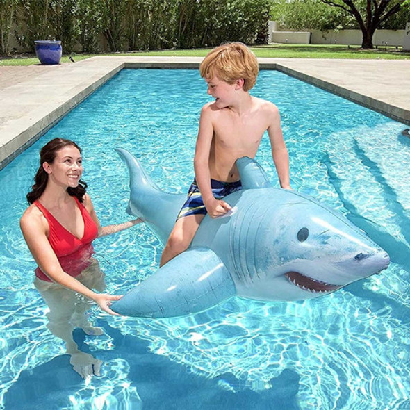Inflable Gran Tiburon Blanco 1