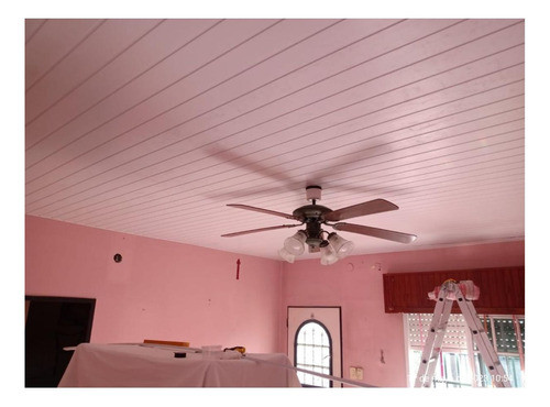 Paquete 15 Tablas De 3 Metros Machimbre Pvc Blanco 200x7mm 1