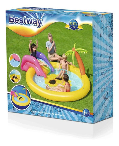 Pileta De Juegos Bestway Sunnyland Splash 1
