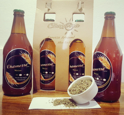 Cerveza Artesanal - Chamorra Beer 300cc Pack X 2 1