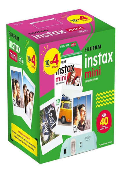 Filme Instantâneo Fujifilm Instax Borda Branca Com 40 Poses 0 Filme Instantâneo Fujifilm Instax Borda Branca Com 40 Poses 0